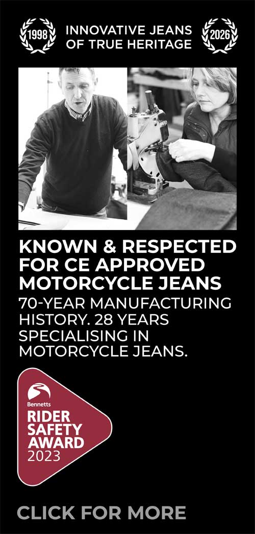 Motorcycle-jeans-of-true-heritage Motorcycle Jeans 28 years Proven Protection by Hood