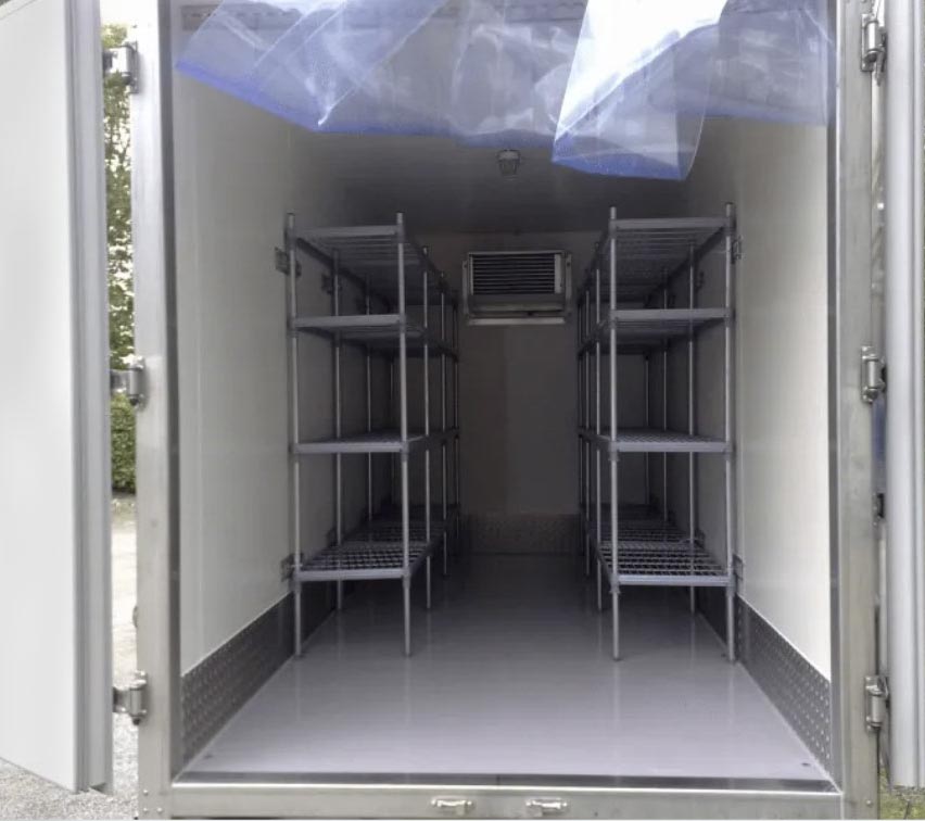 Refrigerated Trailer Hire - 4m Interior